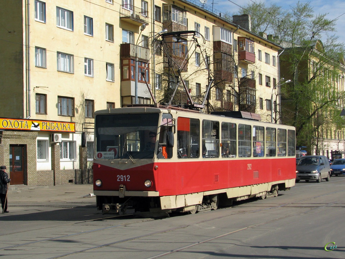Нижний Новгород. Tatra T6B5 (Tatra T3M) №2912