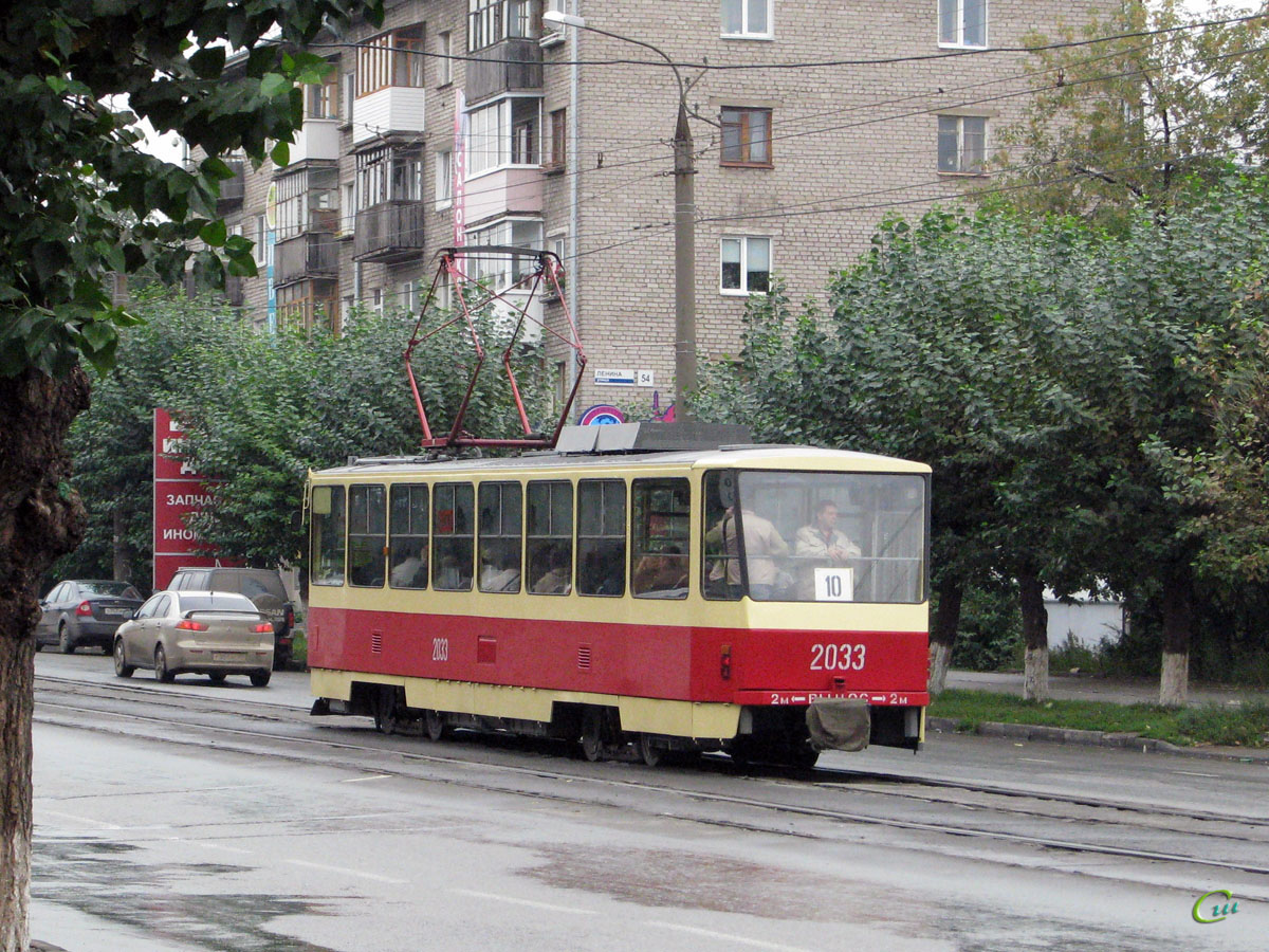 Ижевск. Tatra T6B5 (Tatra T3M) №2033
