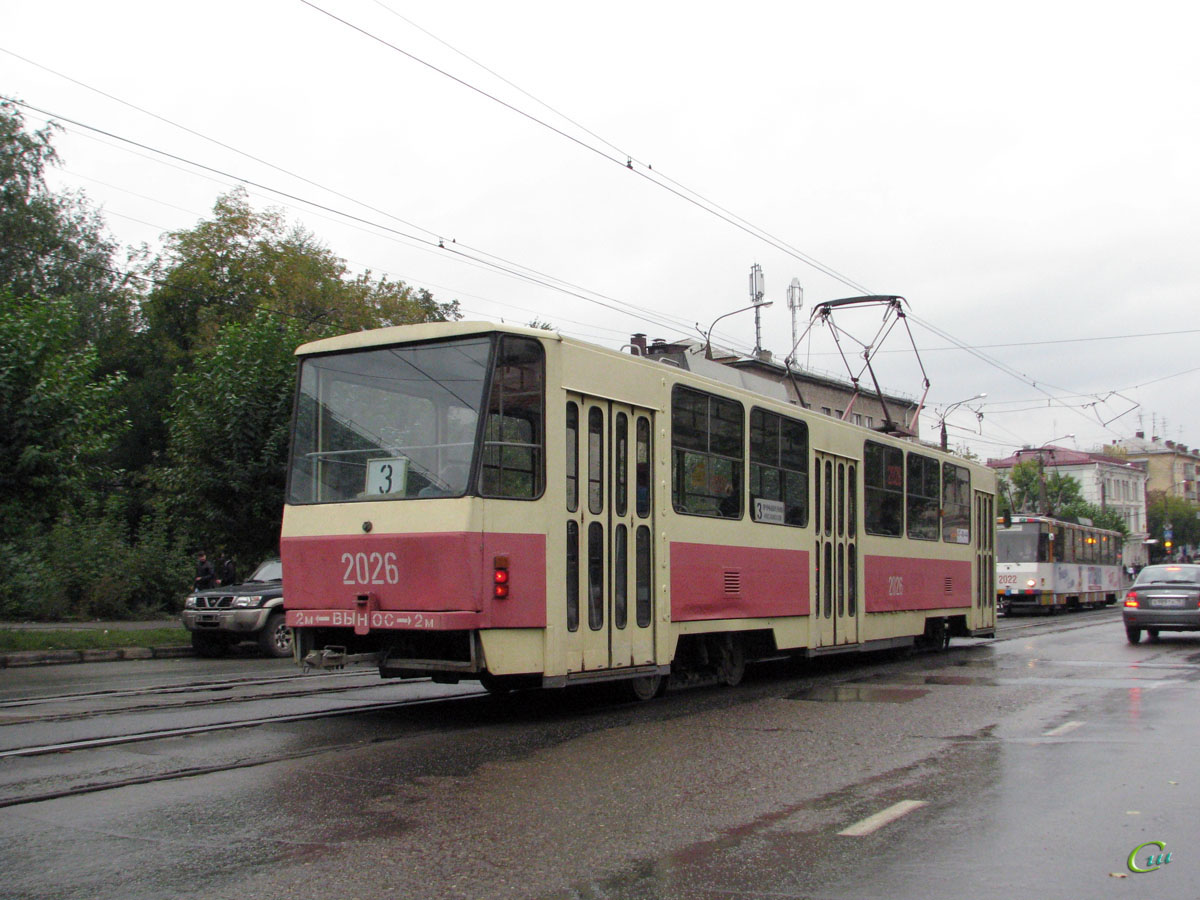 Ижевск. Tatra T6B5 (Tatra T3M) №2026