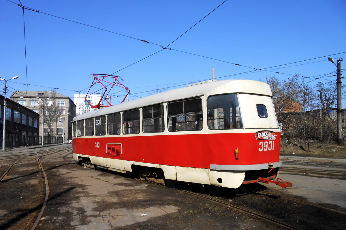 Донецк. Tatra T3SU №3931