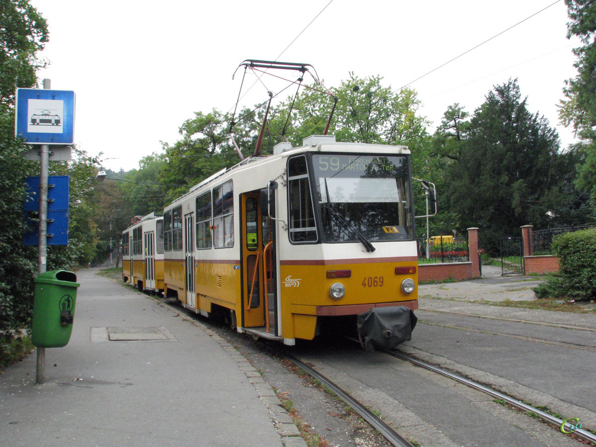 Будапешт. Tatra T5C5 №4069