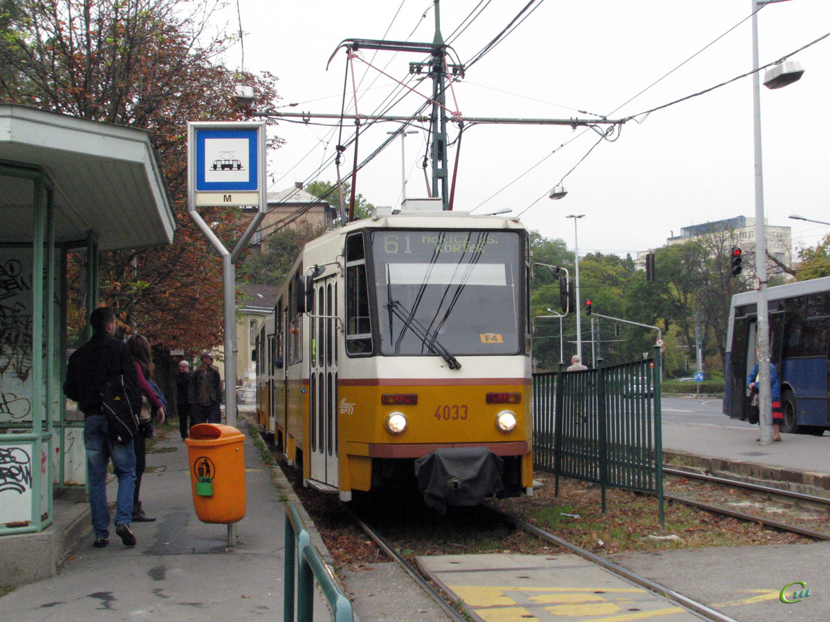 Будапешт. Tatra T5C5 №4033