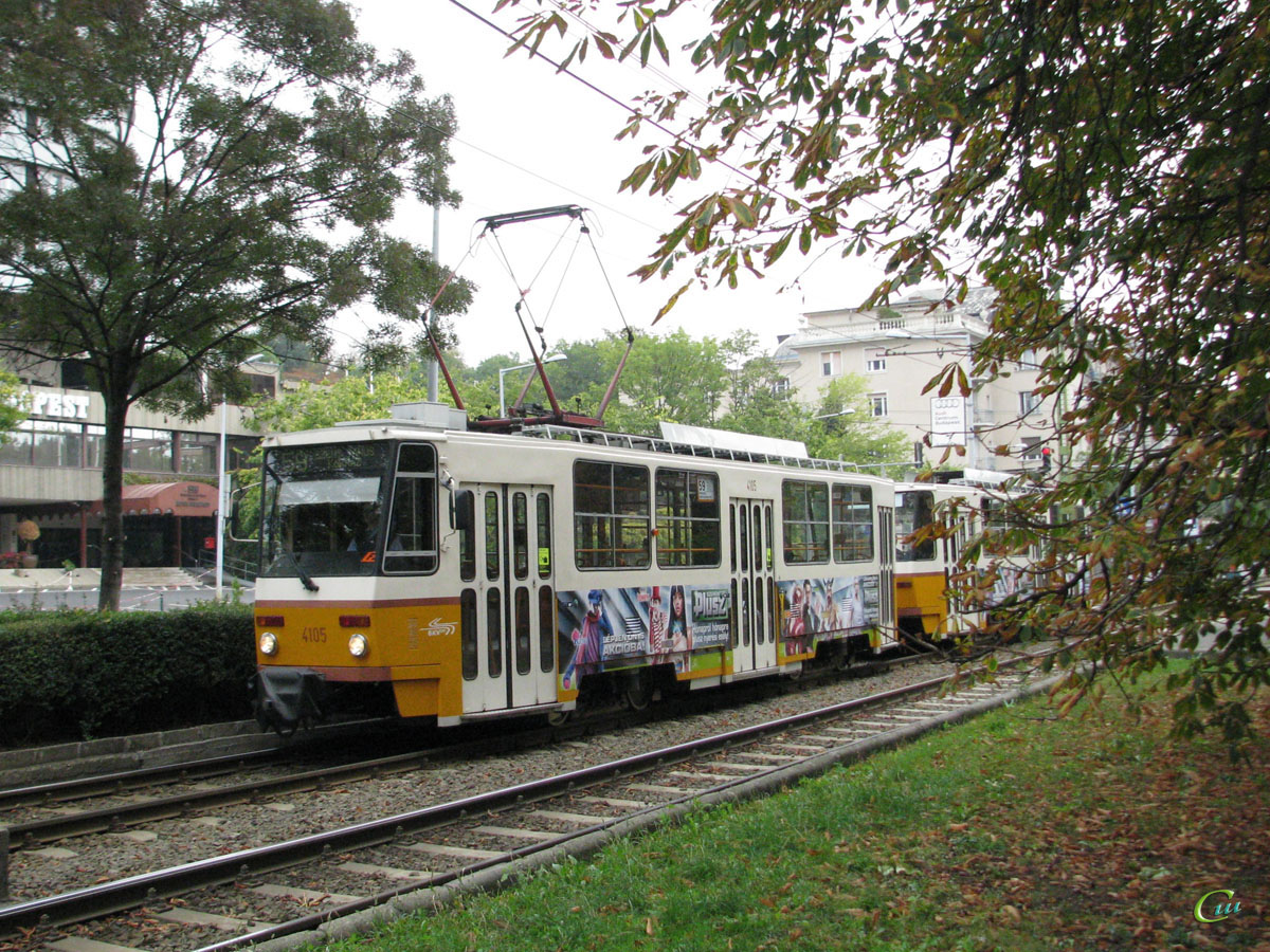 Будапешт. Tatra T5C5 №4105