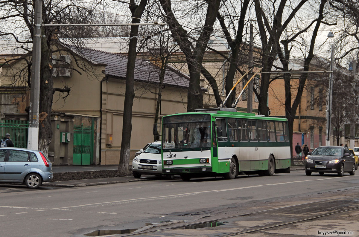Одесса. Škoda 14TrM №4004