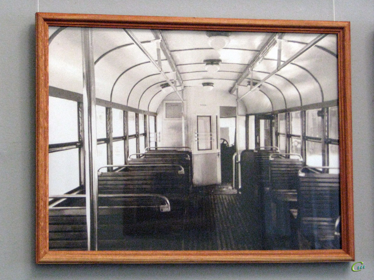 Таганрог. Салон одного из первых трамваев