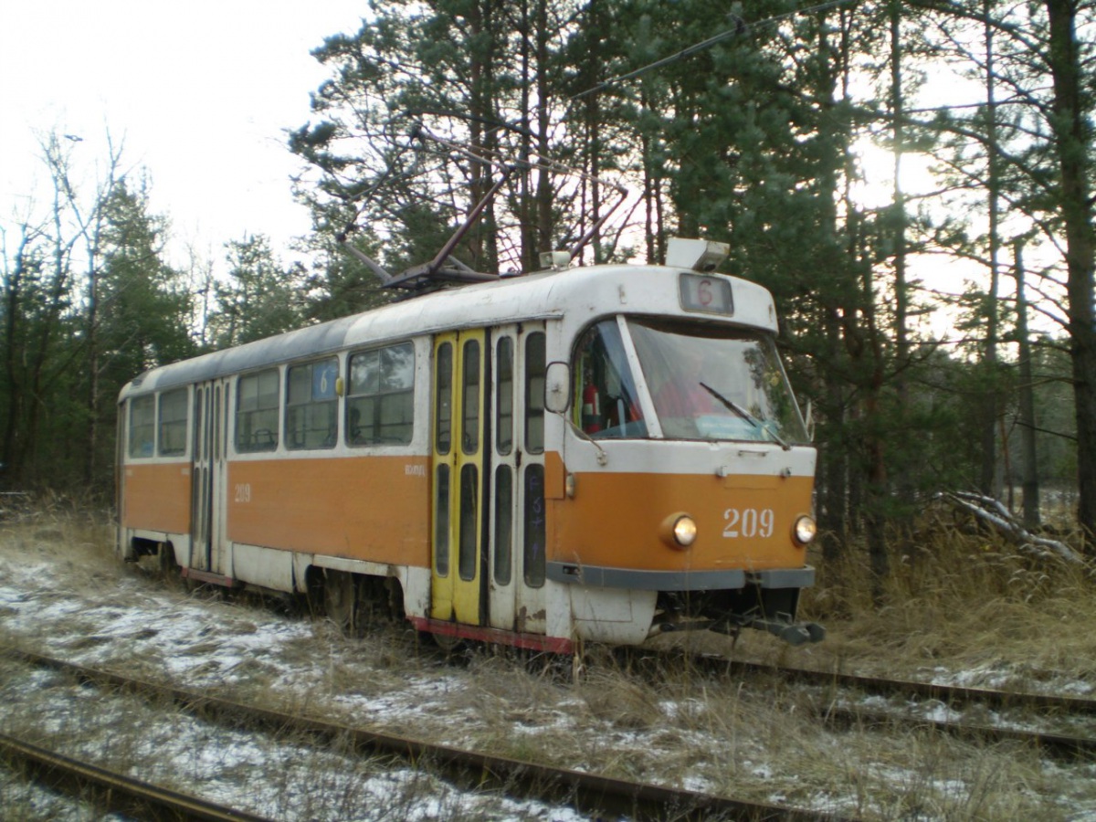 Тверь. Tatra T3SU №209
