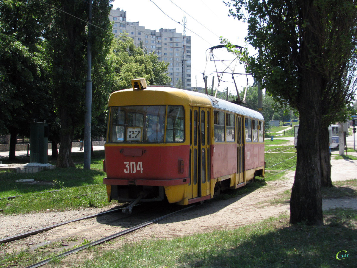 Харьков. Tatra T3SU №304