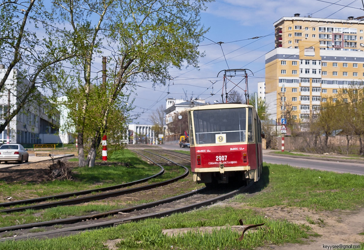 Нижний Новгород. Tatra T6B5 (Tatra T3M) №2907
