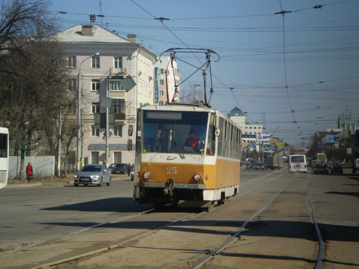 Тверь. Tatra T6B5 (Tatra T3M) №25
