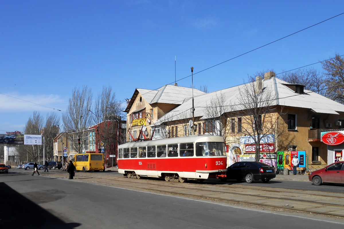 Донецк. Tatra T3SU №3934