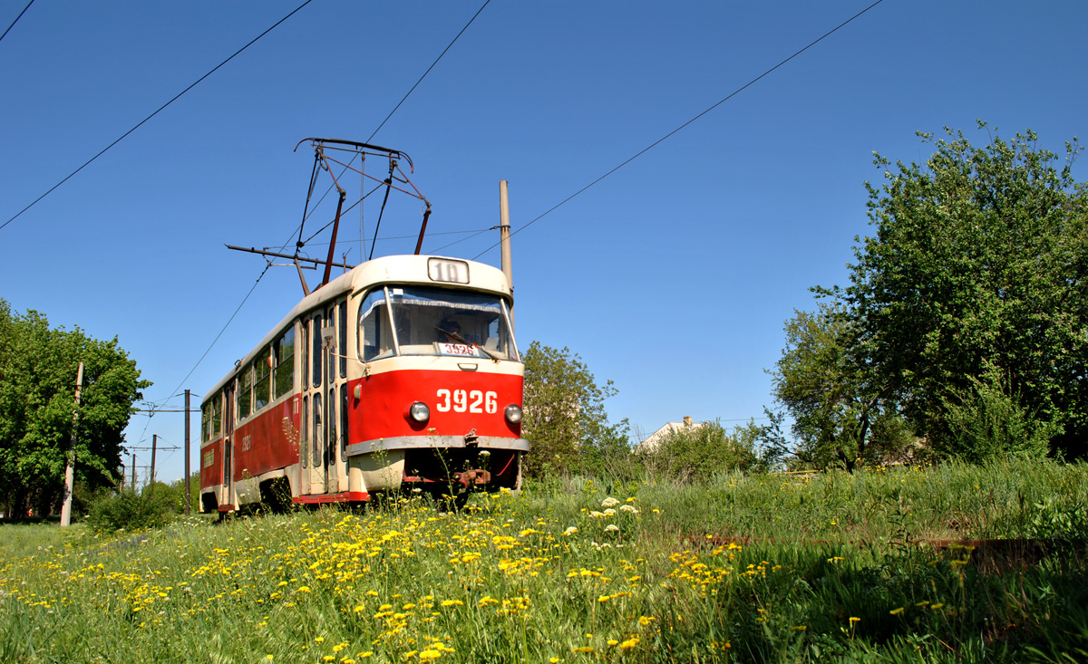 Донецк. Tatra T3SU №3926