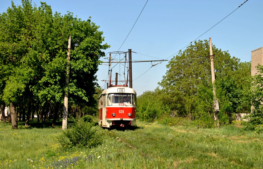 Донецк. Tatra T3SU №929