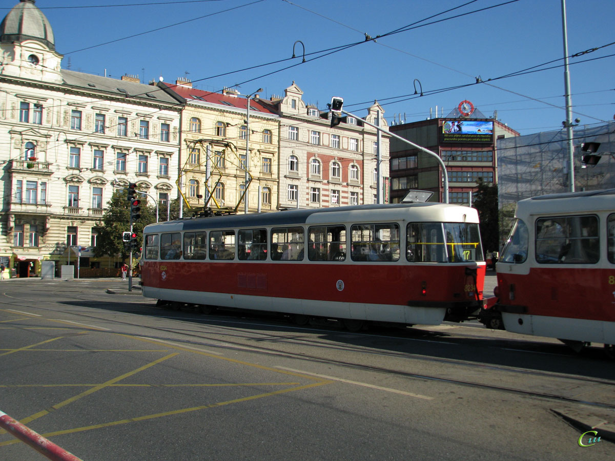 Прага. Tatra T3R.P №8234