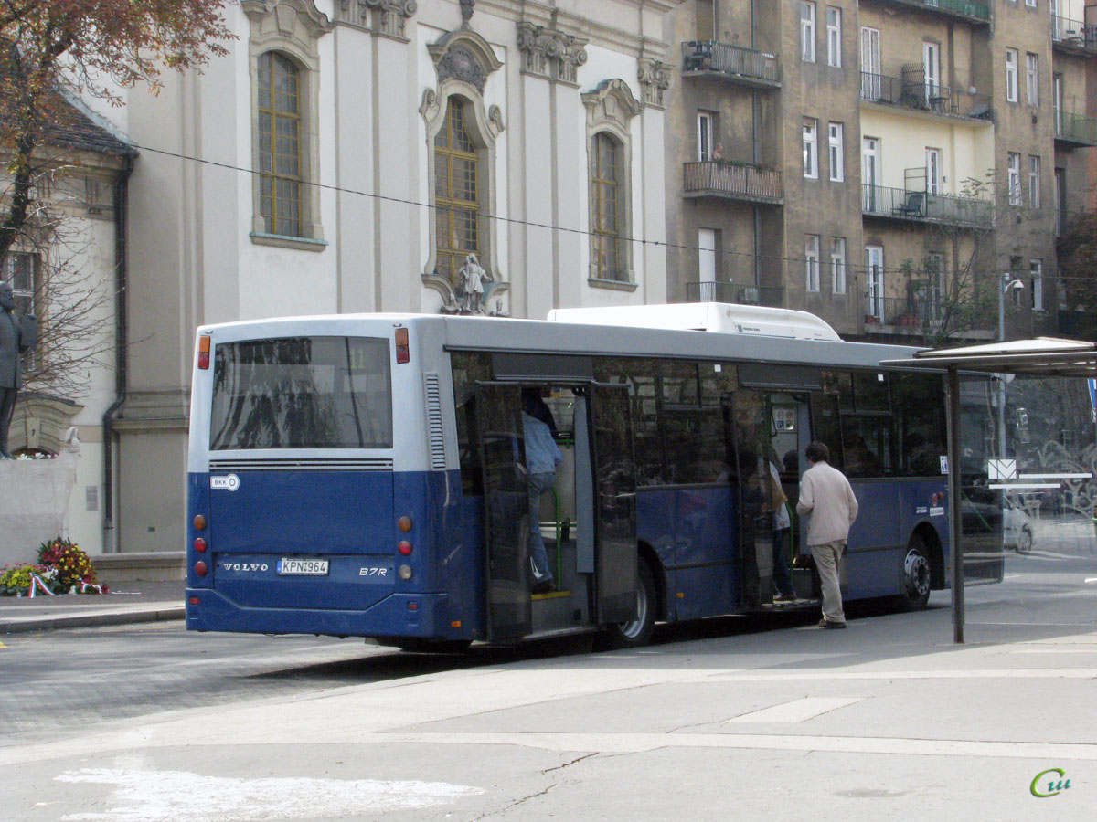 Будапешт. Alfabusz Localo (Volvo B7RLE) KPN-964