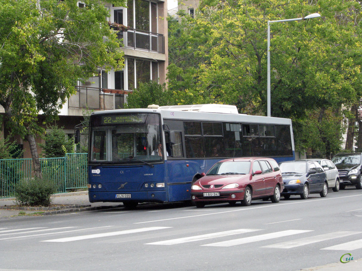 Будапешт. Alfabusz Localo (Volvo B7RLE) KLN-095