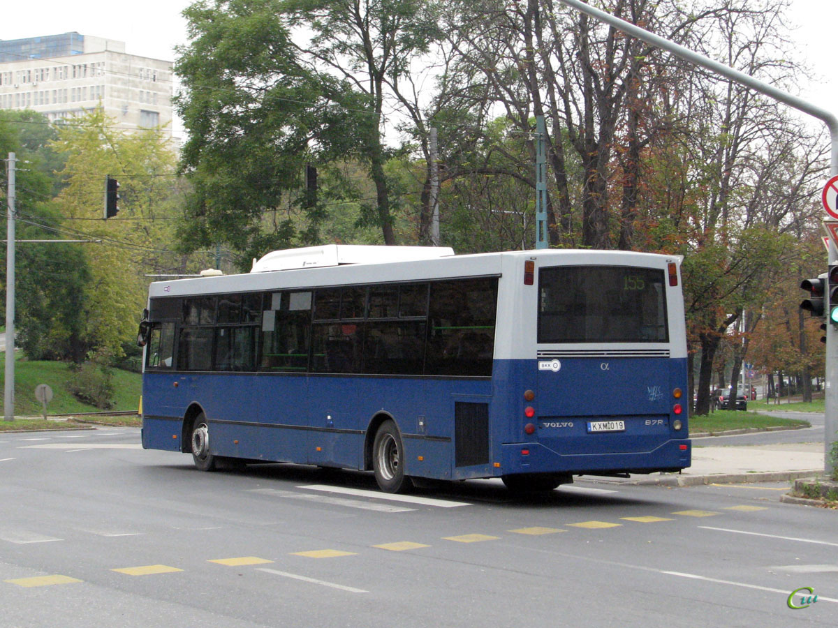 Будапешт. Alfabusz Localo (Volvo B7RLE) KXM-019