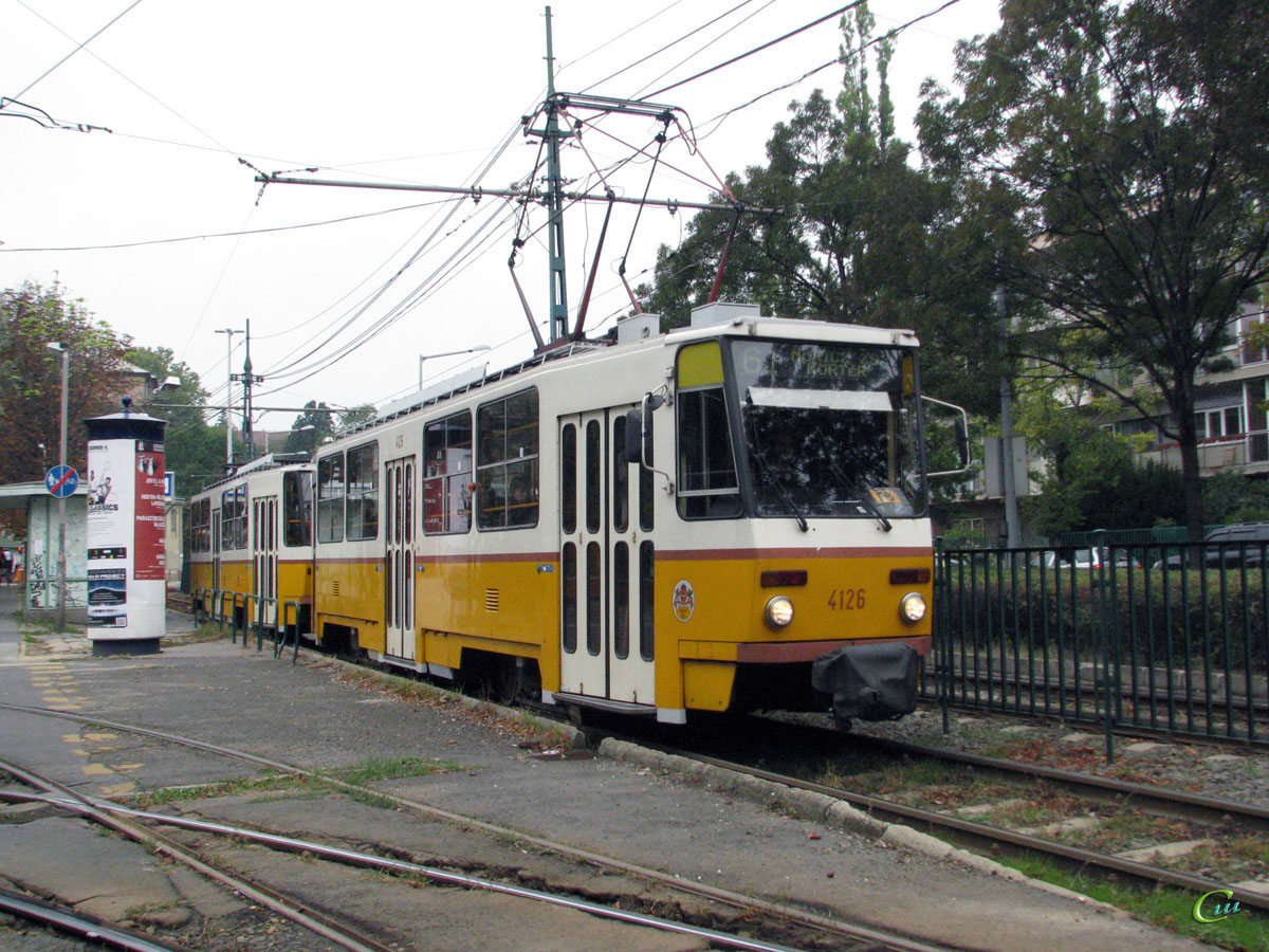 Будапешт. Tatra T5C5 №4126