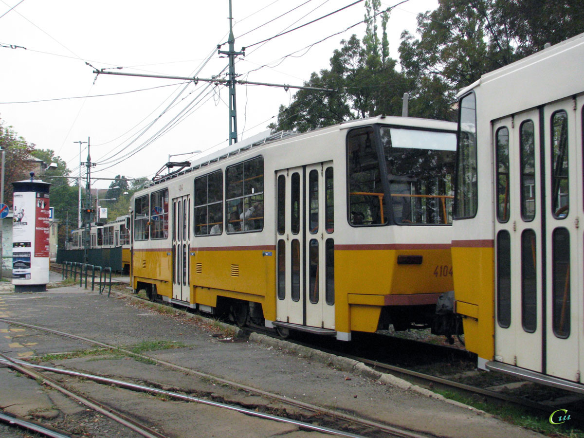 Будапешт. Tatra T5C5 №4104