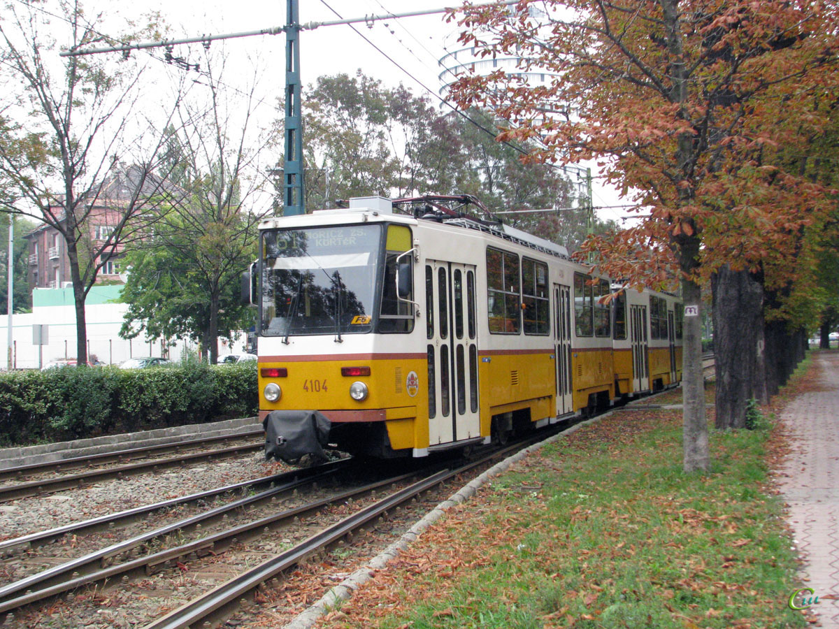 Будапешт. Tatra T5C5 №4126, Tatra T5C5 №4104