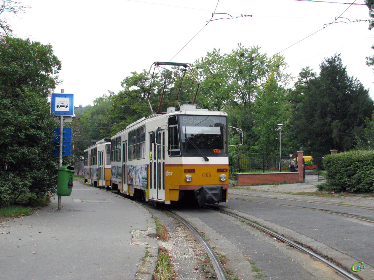 Будапешт. Tatra T5C5 №4105