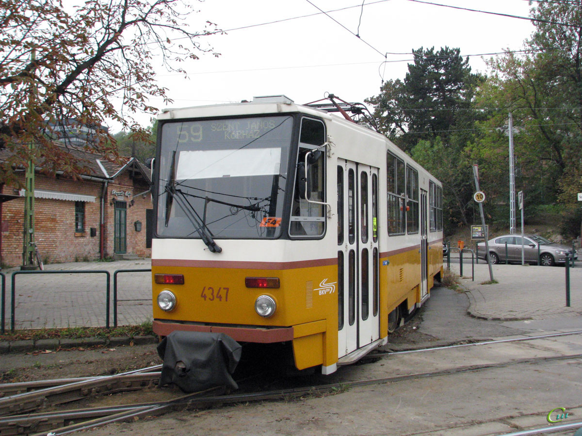 Будапешт. Tatra T5C5 №4347
