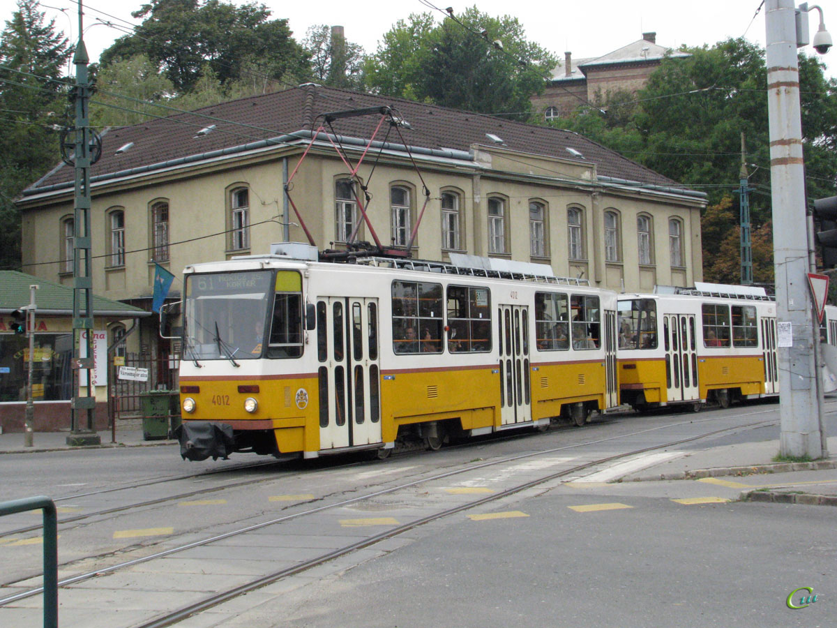 Будапешт. Tatra T5C5 №4012