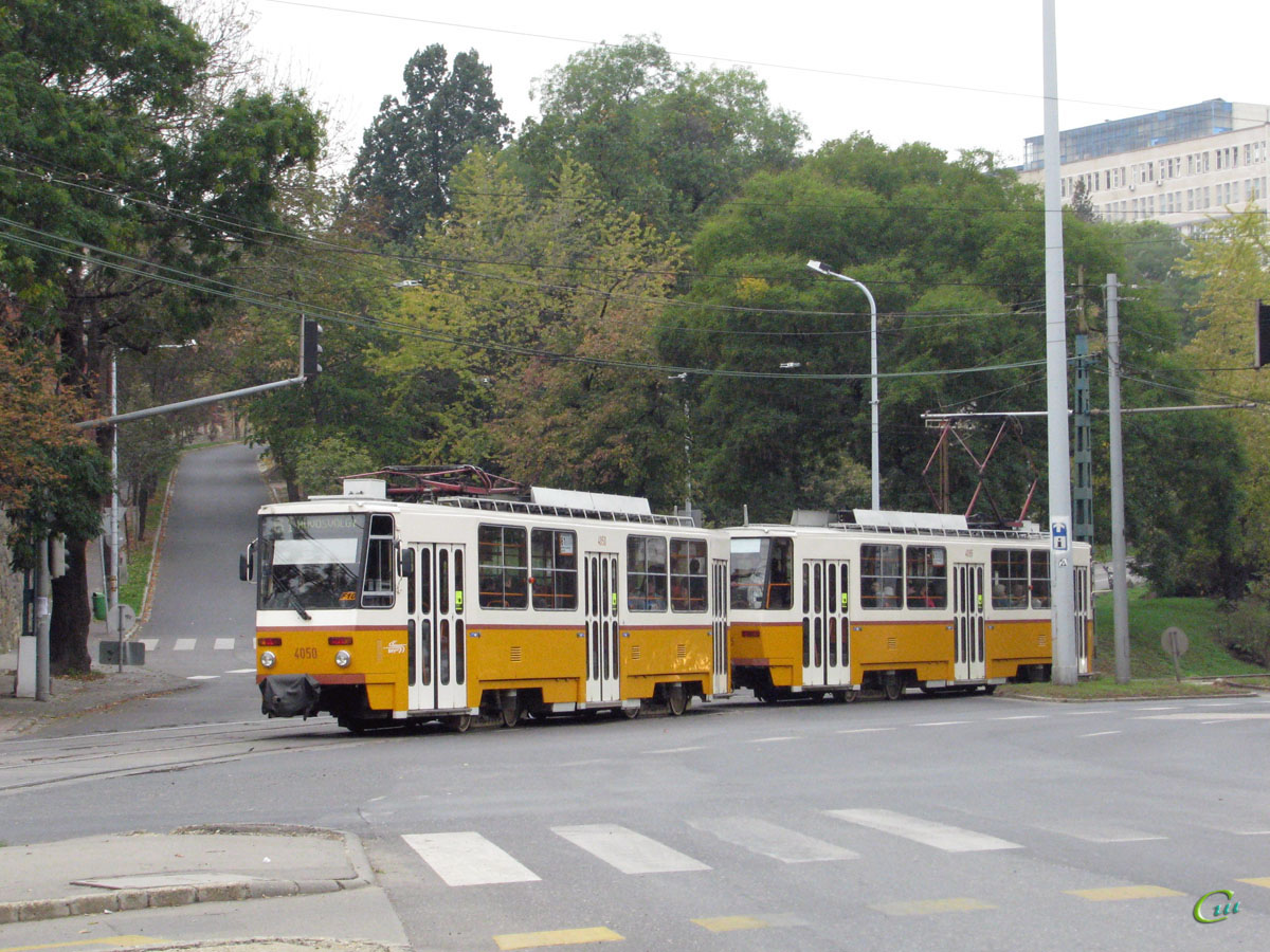 Будапешт. Tatra T5C5 №4050, Tatra T5C5 №4095