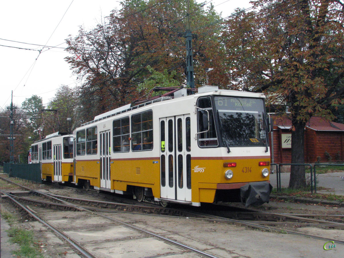 Будапешт. Tatra T5C5 №4314