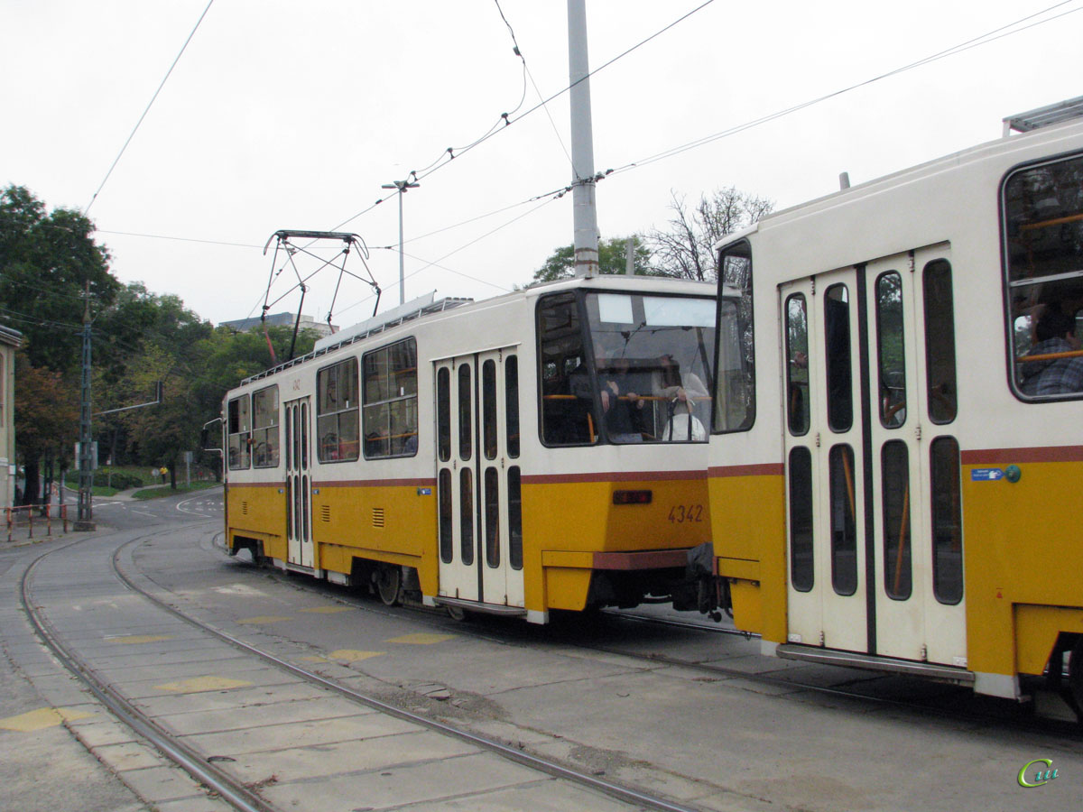 Будапешт. Tatra T5C5 №4342