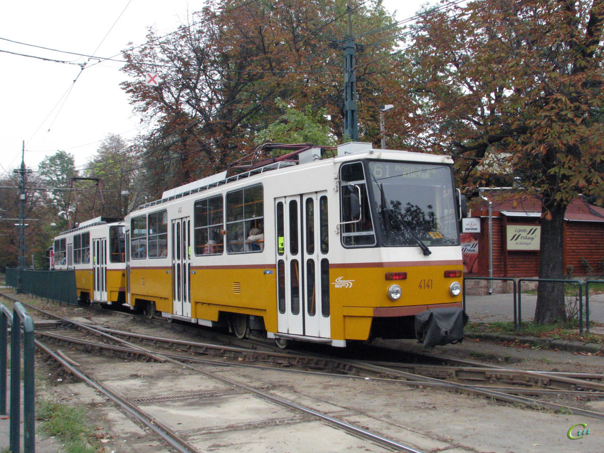 Будапешт. Tatra T5C5 №4141