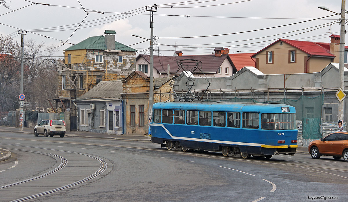 Одесса. Tatra T3R.P №3271