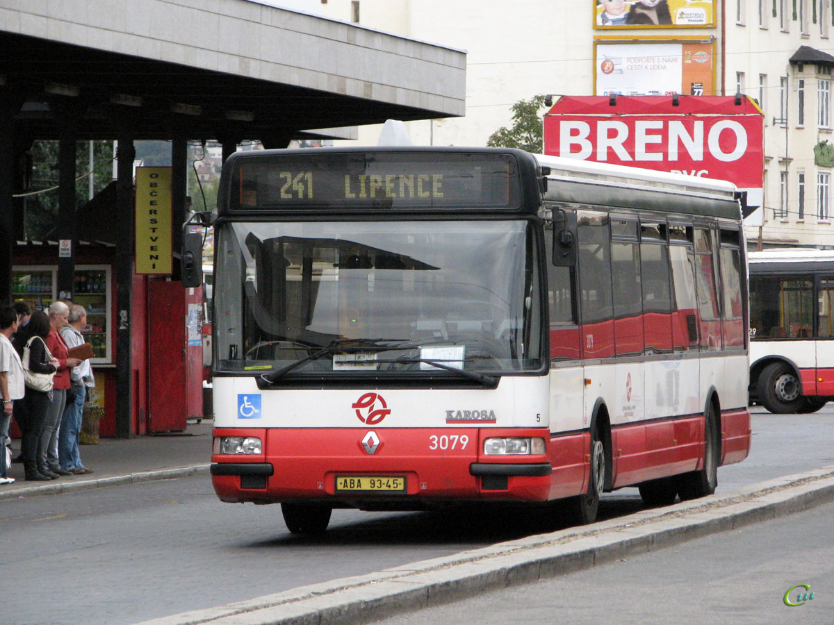 Прага. Renault Agora S/Karosa Citybus 12M ABA 93-45