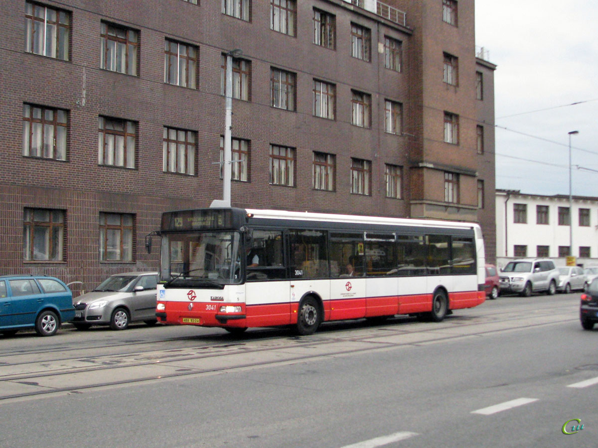 Прага. Renault Agora S/Karosa Citybus 12M ABA 93-24
