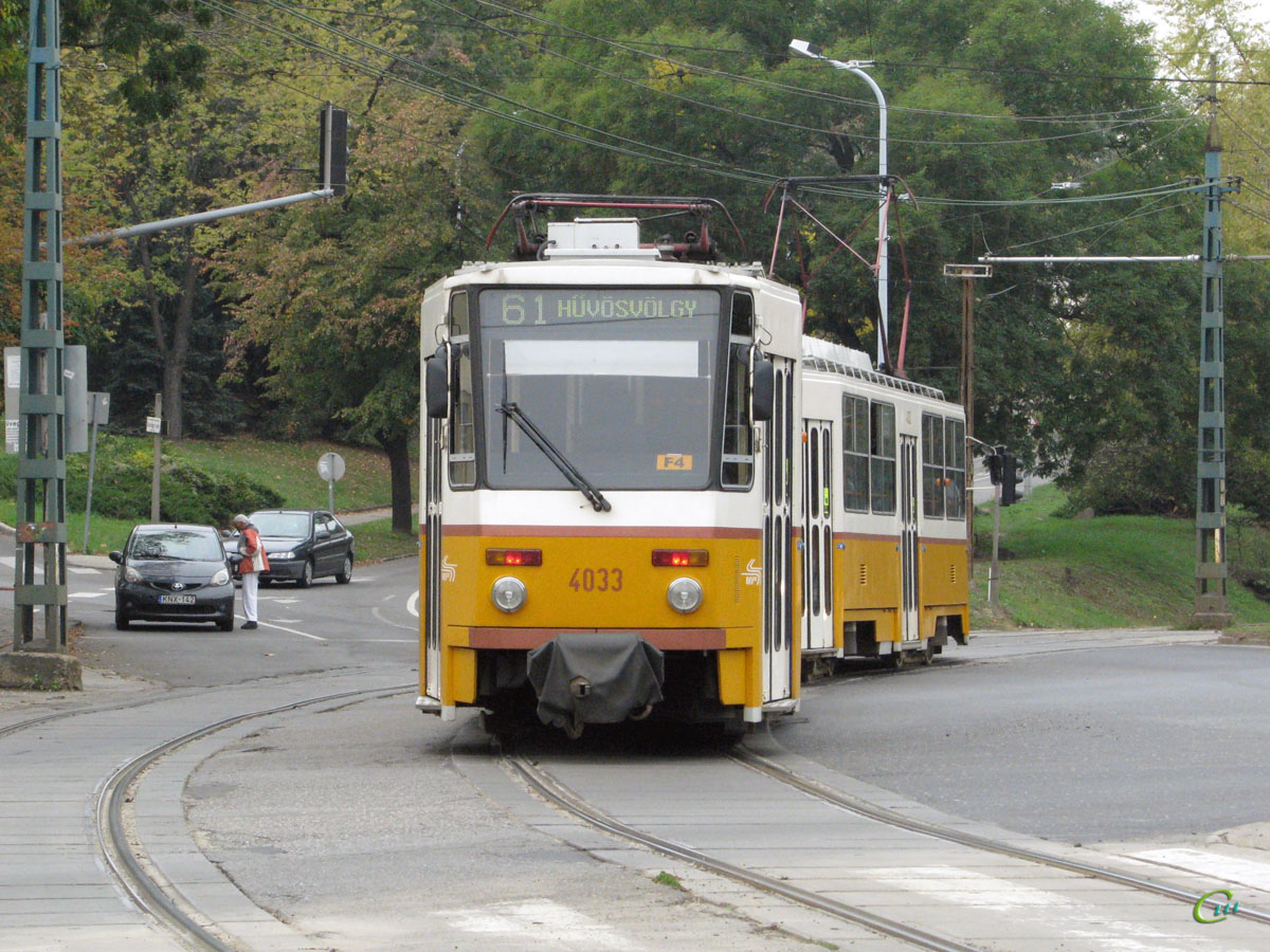 Будапешт. Tatra T5C5 №4033
