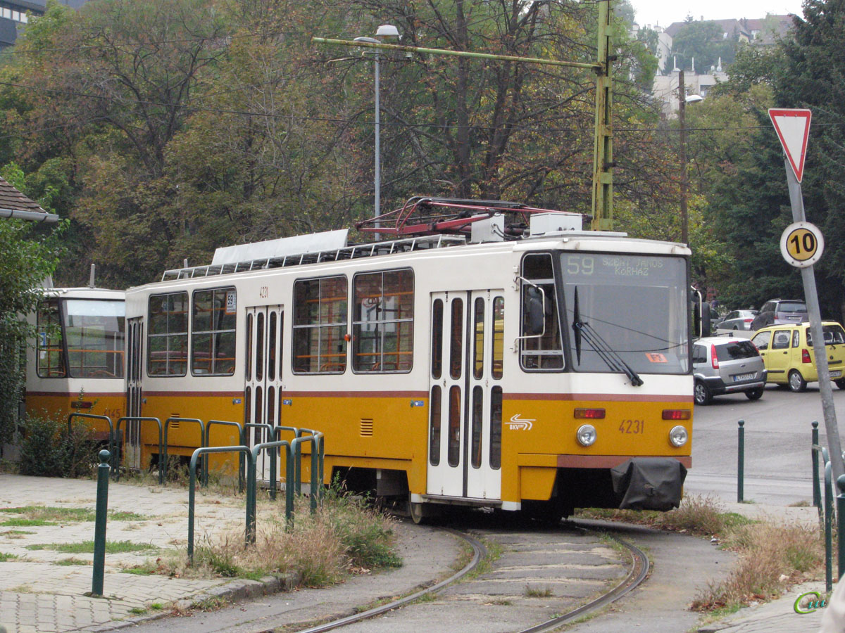 Будапешт. Tatra T5C5 №4231