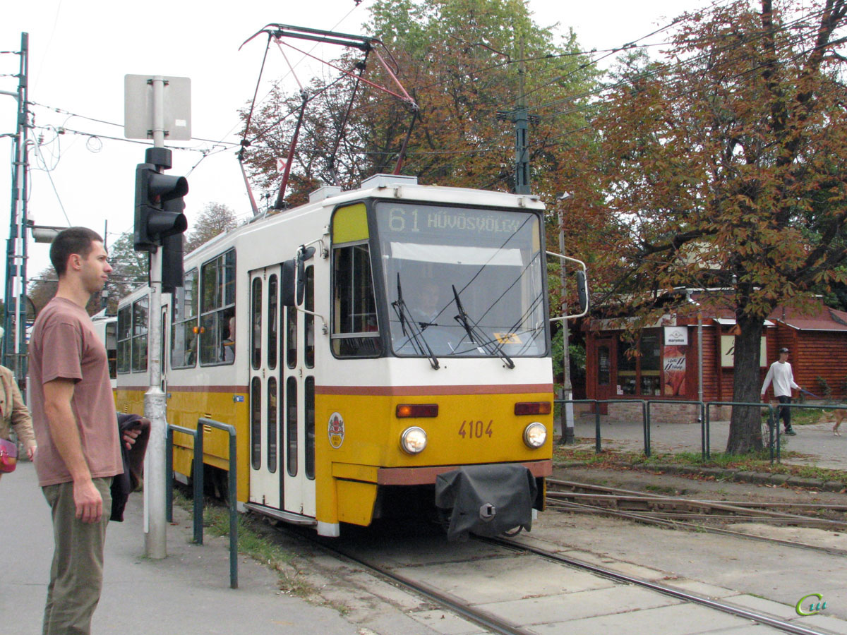 Будапешт. Tatra T5C5 №4104