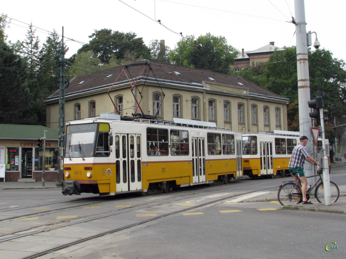 Будапешт. Tatra T5C5 №4073