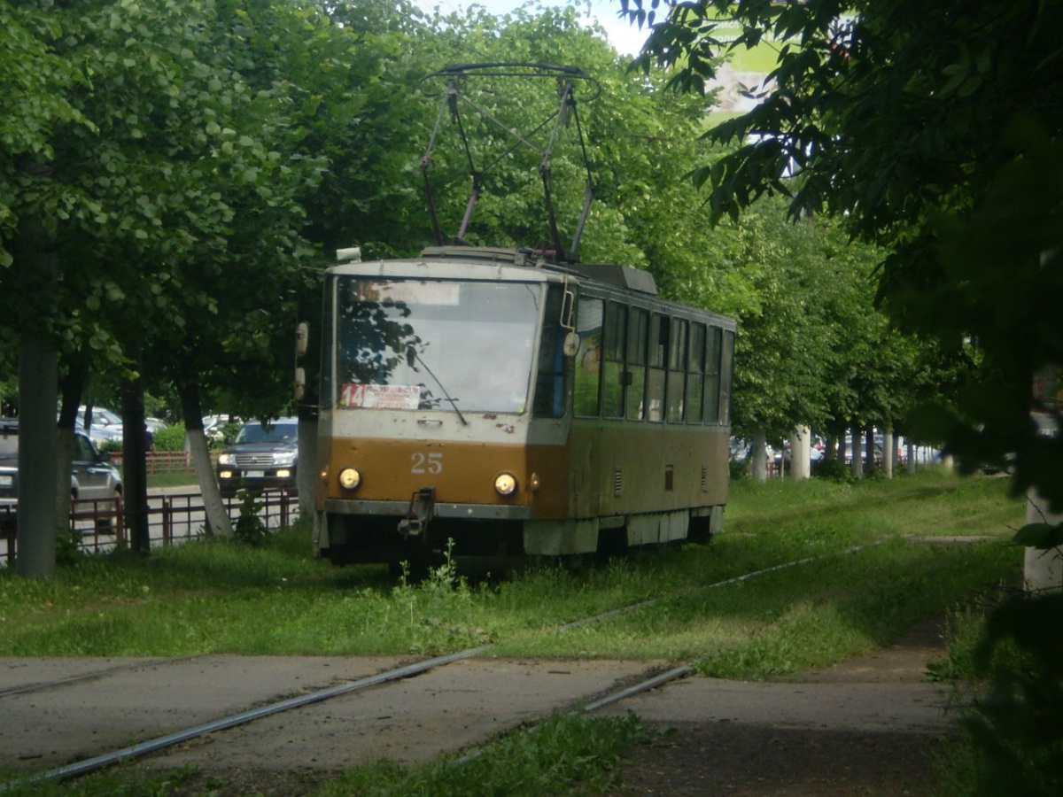 Тверь. Tatra T6B5 (Tatra T3M) №25