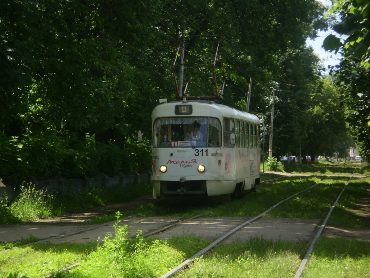 Тверь. Tatra T3SU №311