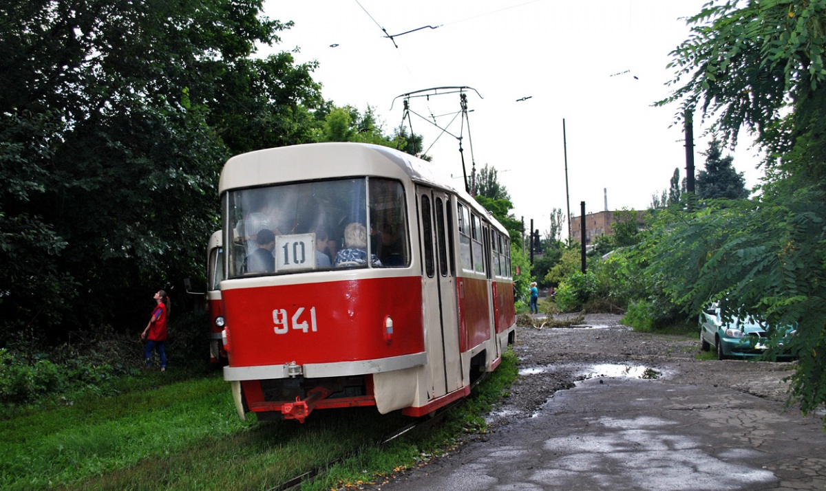 Донецк. Tatra T3SU №3941