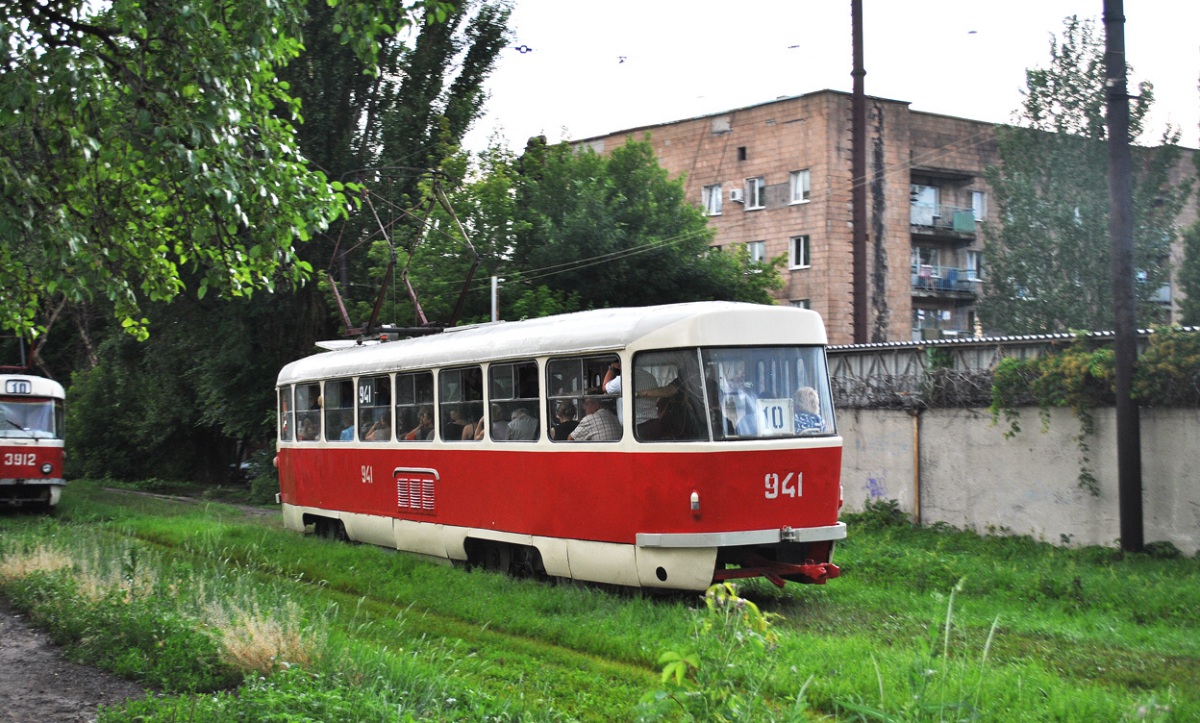 Донецк. Tatra T3SU №3941