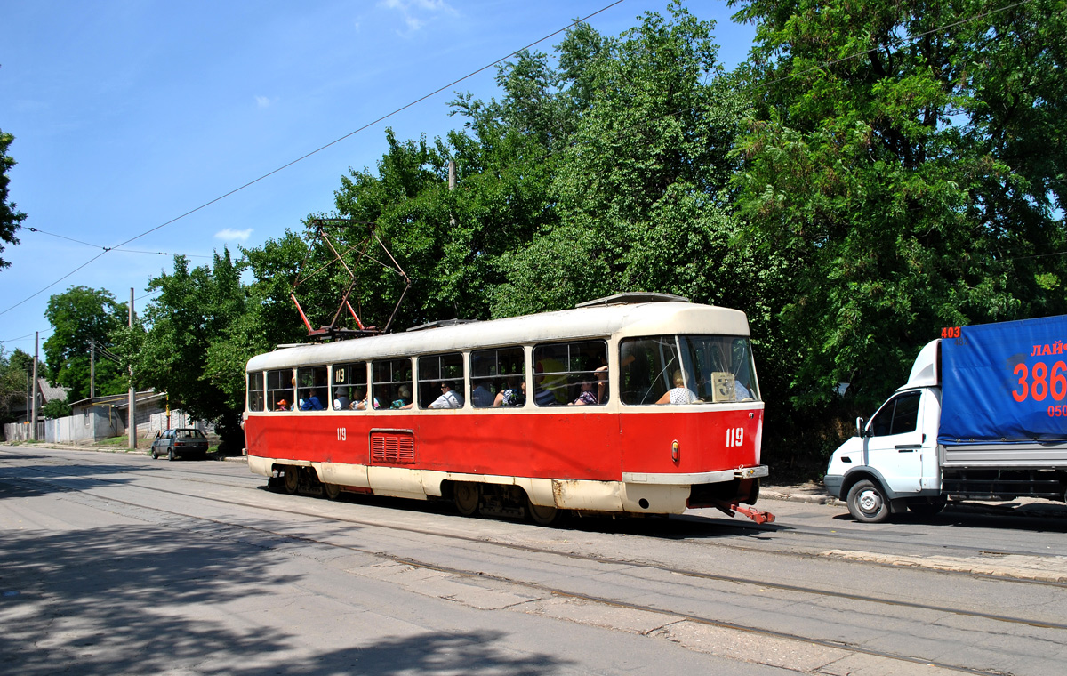 Донецк. Tatra T3SU №119