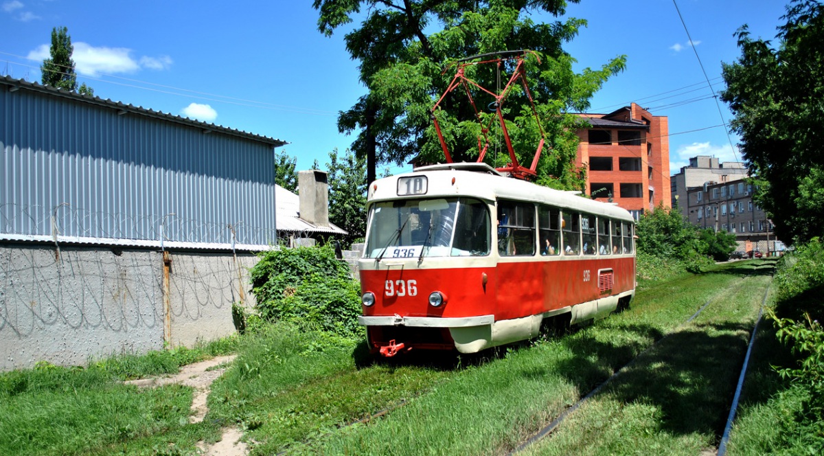 Донецк. Tatra T3SU №3936