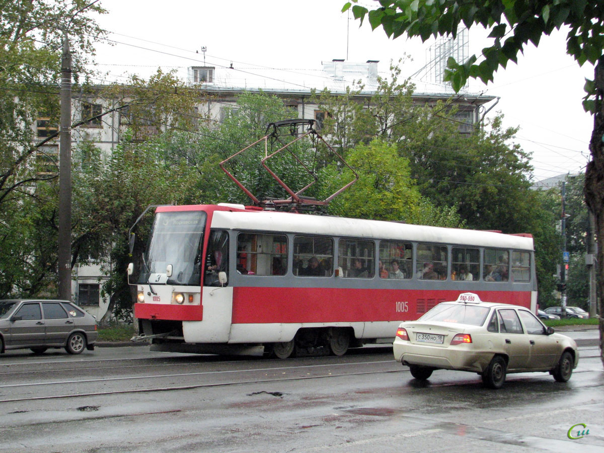 Ижевск. Tatra T3R Иж №1005
