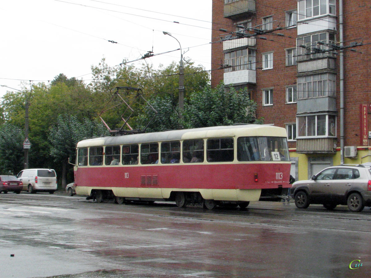 Ижевск. Tatra T3 (двухдверная) №1113