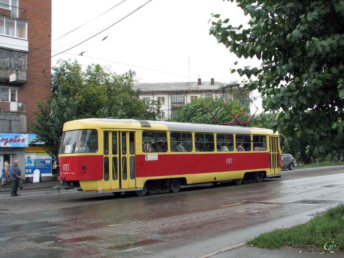 Ижевск. Tatra T3 (двухдверная) №1127