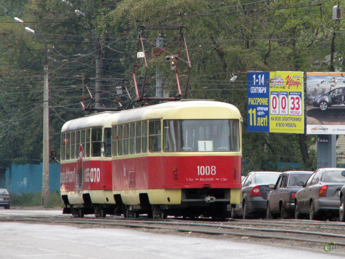 Ижевск. Tatra T3SU №2316, Tatra T3SU мод. Ижевск №1008