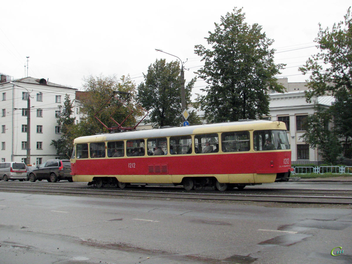 Ижевск. Tatra T3 (двухдверная) №1212