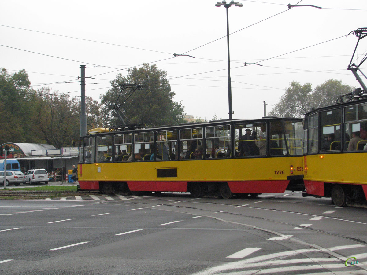 Варшава. Konstal 105N №1276