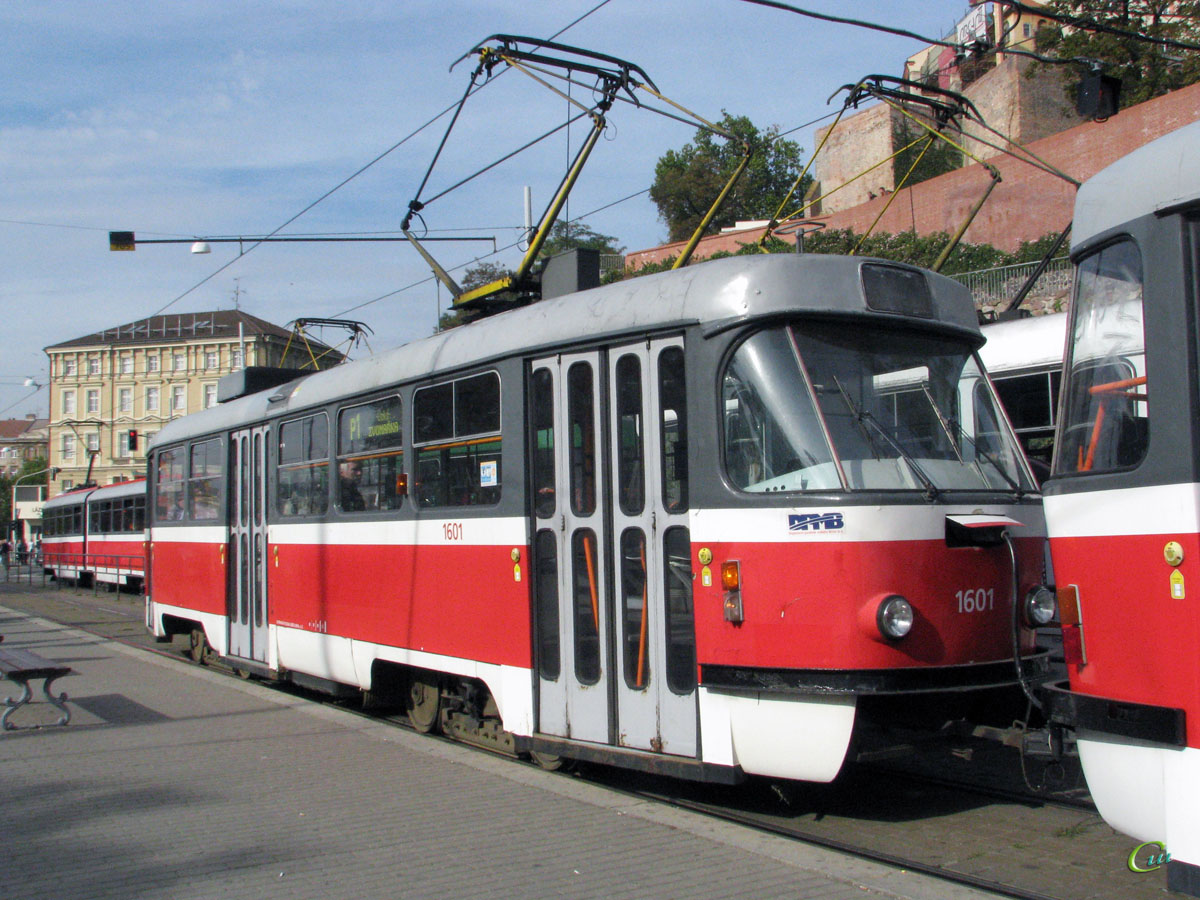 Брно. Tatra T3M №1601
